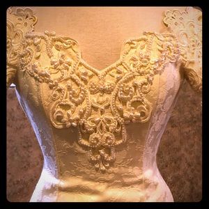 Jessica McClintock Wedding Dress Ivory Beaded